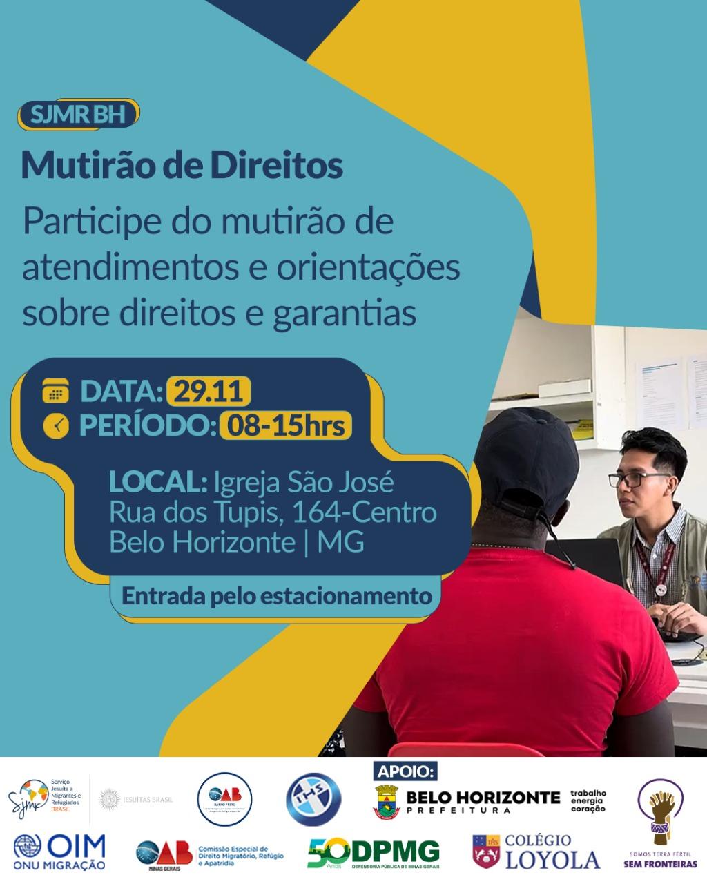 MUTIRÃO DE DIREITOS PARA MIGRANTES E REFUGIADOS