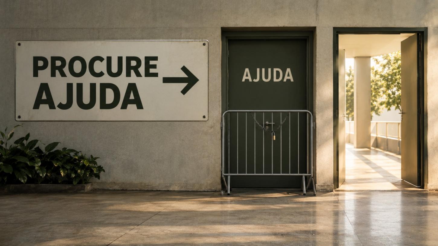 E se “procure ajuda” não for suficiente?